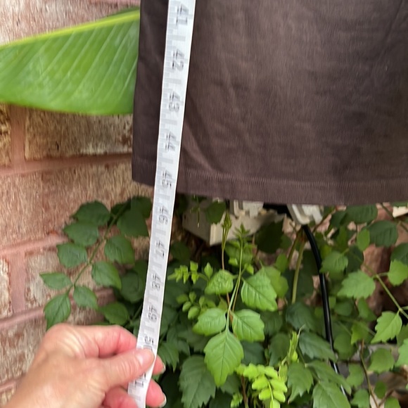 New Michael Stars Racer Back Ruched Midi Dress Oxide Size XS - Picture 7 of 10